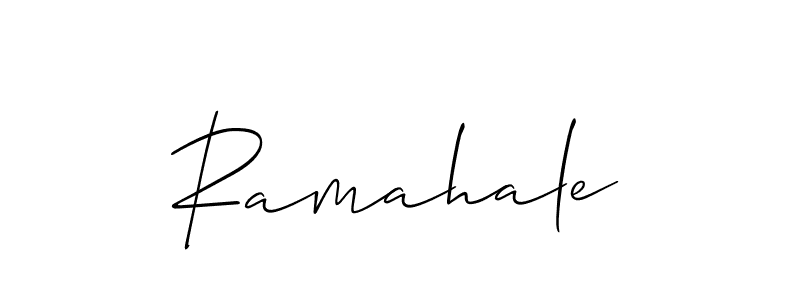 How to Draw Ramahale signature style? Allison_Script is a latest design signature styles for name Ramahale. Ramahale signature style 2 images and pictures png