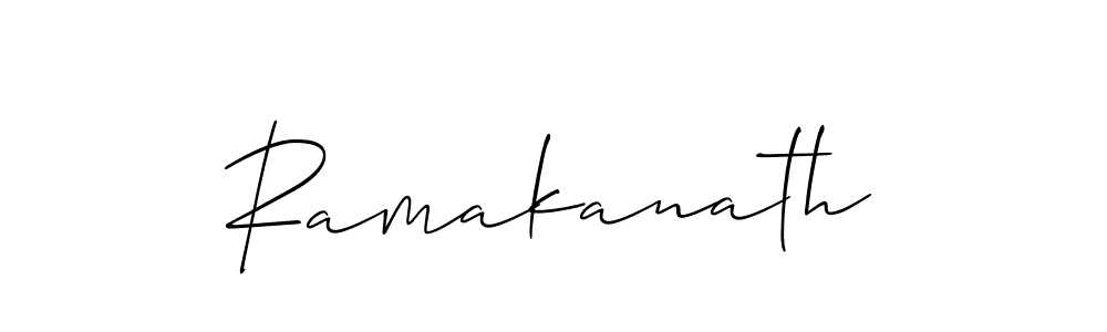 How to Draw Ramakanath signature style? Allison_Script is a latest design signature styles for name Ramakanath. Ramakanath signature style 2 images and pictures png