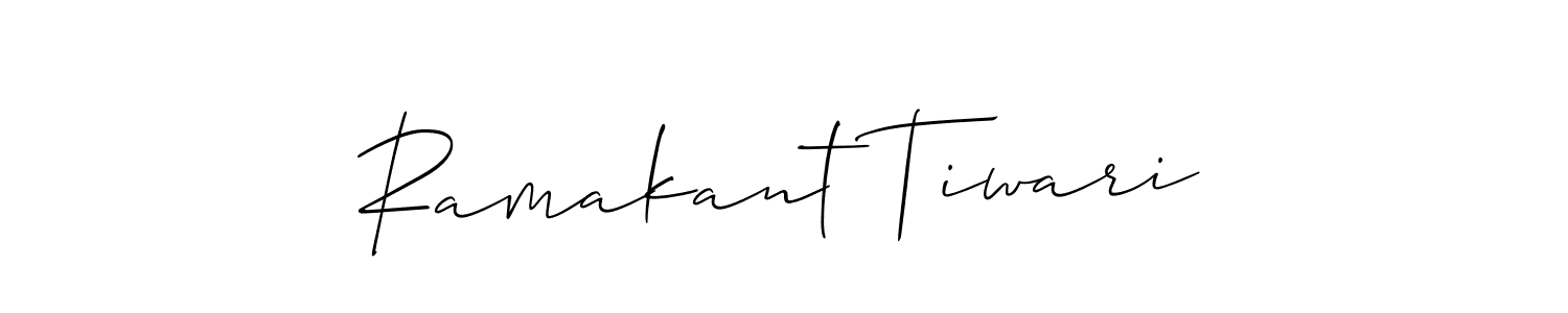 How to make Ramakant Tiwari signature? Allison_Script is a professional autograph style. Create handwritten signature for Ramakant Tiwari name. Ramakant Tiwari signature style 2 images and pictures png