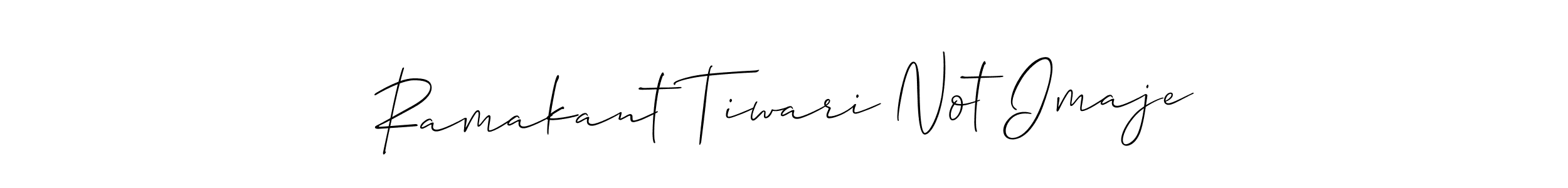 Use a signature maker to create a handwritten signature online. With this signature software, you can design (Allison_Script) your own signature for name Ramakant Tiwari Not Imaje. Ramakant Tiwari Not Imaje signature style 2 images and pictures png