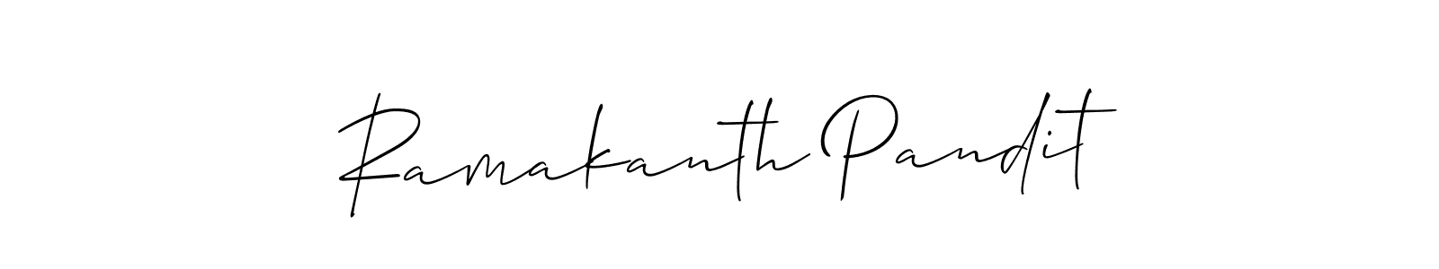 You can use this online signature creator to create a handwritten signature for the name Ramakanth Pandit. This is the best online autograph maker. Ramakanth Pandit signature style 2 images and pictures png