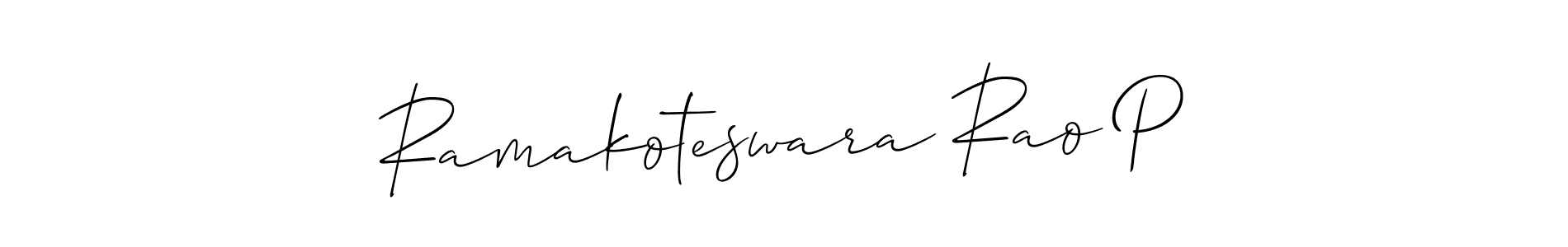 Check out images of Autograph of Ramakoteswara Rao P name. Actor Ramakoteswara Rao P Signature Style. Allison_Script is a professional sign style online. Ramakoteswara Rao P signature style 2 images and pictures png