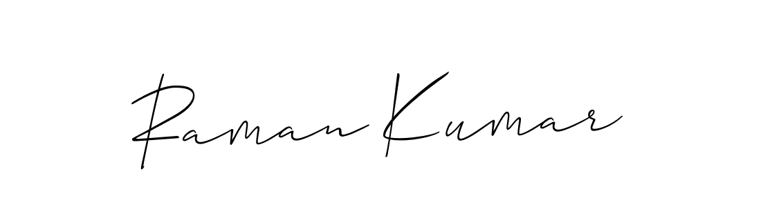 Best and Professional Signature Style for Raman Kumar. Allison_Script Best Signature Style Collection. Raman Kumar signature style 2 images and pictures png