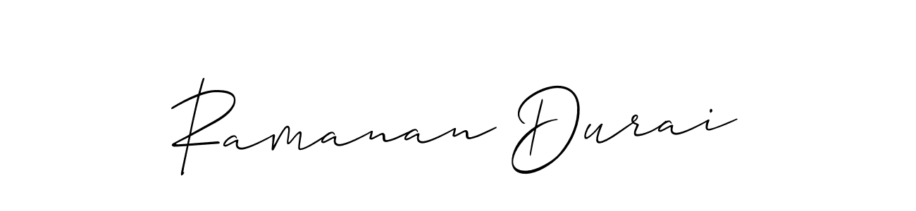 Check out images of Autograph of Ramanan Durai name. Actor Ramanan Durai Signature Style. Allison_Script is a professional sign style online. Ramanan Durai signature style 2 images and pictures png