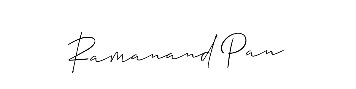 Here are the top 10 professional signature styles for the name Ramanand Pan. These are the best autograph styles you can use for your name. Ramanand Pan signature style 2 images and pictures png