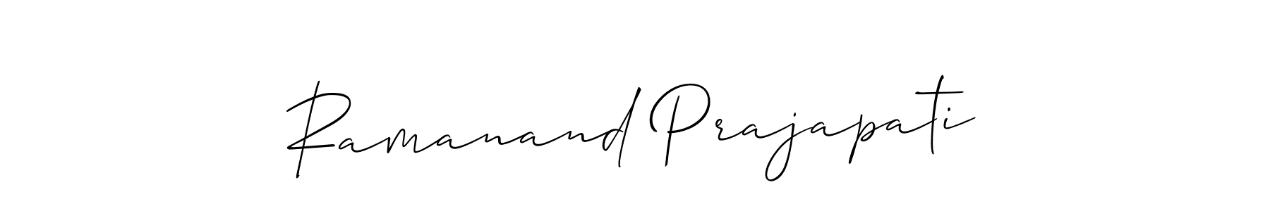 You can use this online signature creator to create a handwritten signature for the name Ramanand Prajapati. This is the best online autograph maker. Ramanand Prajapati signature style 2 images and pictures png