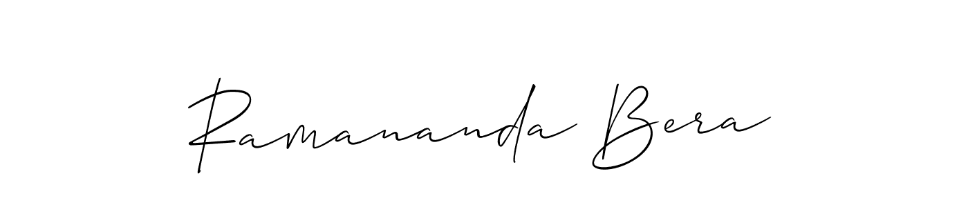 You can use this online signature creator to create a handwritten signature for the name Ramananda Bera. This is the best online autograph maker. Ramananda Bera signature style 2 images and pictures png