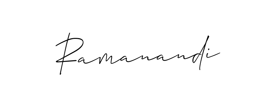 The best way (Allison_Script) to make a short signature is to pick only two or three words in your name. The name Ramanandi include a total of six letters. For converting this name. Ramanandi signature style 2 images and pictures png