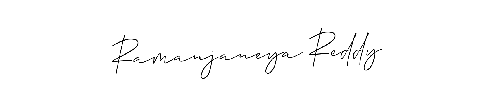 Make a short Ramanjaneya Reddy signature style. Manage your documents anywhere anytime using Allison_Script. Create and add eSignatures, submit forms, share and send files easily. Ramanjaneya Reddy signature style 2 images and pictures png