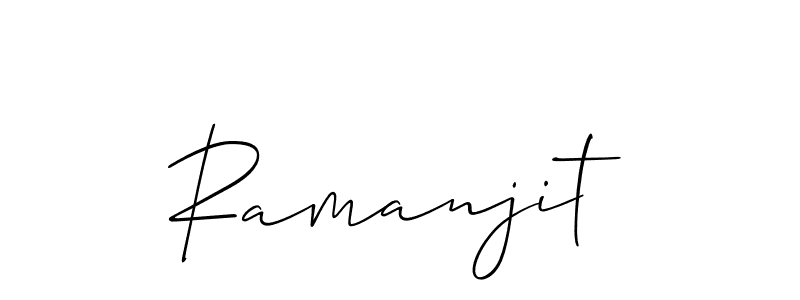 This is the best signature style for the Ramanjit name. Also you like these signature font (Allison_Script). Mix name signature. Ramanjit signature style 2 images and pictures png