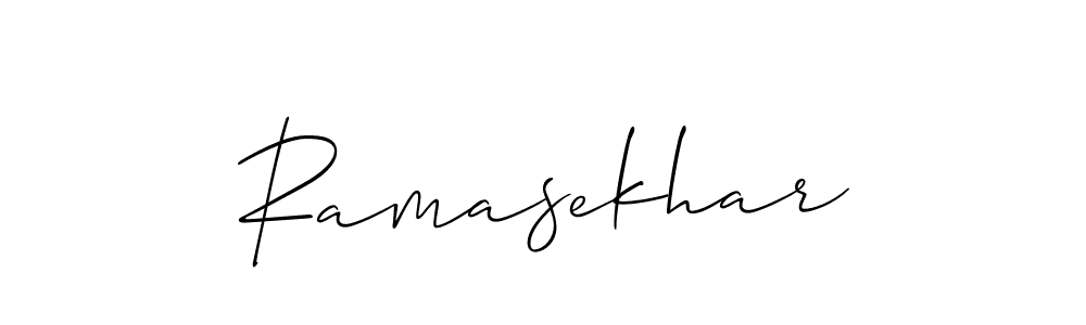 Ramasekhar stylish signature style. Best Handwritten Sign (Allison_Script) for my name. Handwritten Signature Collection Ideas for my name Ramasekhar. Ramasekhar signature style 2 images and pictures png