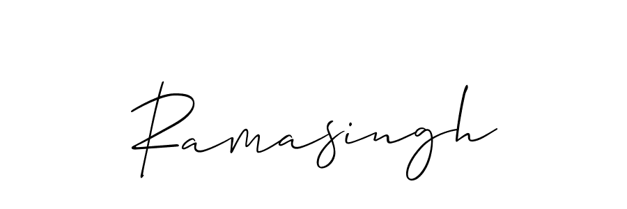 Make a beautiful signature design for name Ramasingh. Use this online signature maker to create a handwritten signature for free. Ramasingh signature style 2 images and pictures png