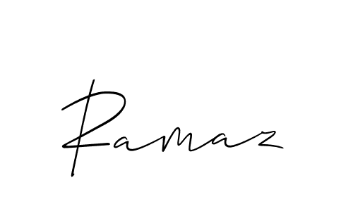 Make a short Ramaz signature style. Manage your documents anywhere anytime using Allison_Script. Create and add eSignatures, submit forms, share and send files easily. Ramaz signature style 2 images and pictures png