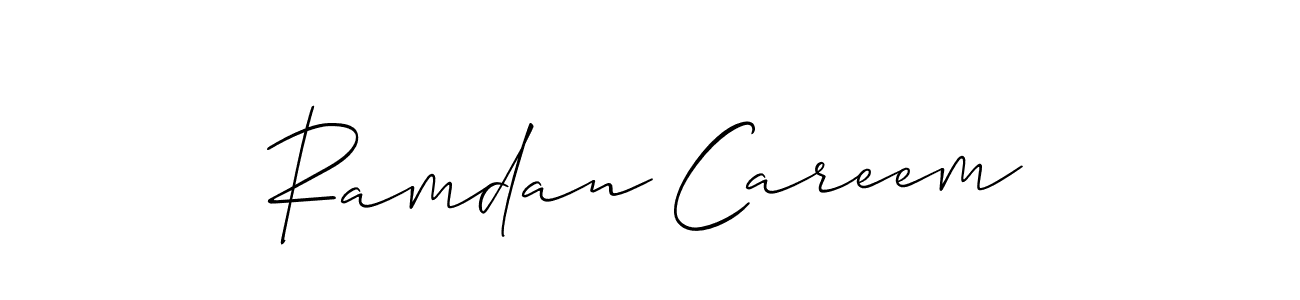 Best and Professional Signature Style for Ramdan Careem. Allison_Script Best Signature Style Collection. Ramdan Careem signature style 2 images and pictures png