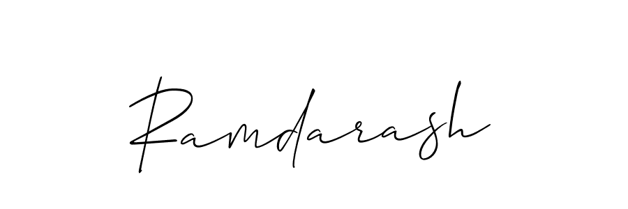 Similarly Allison_Script is the best handwritten signature design. Signature creator online .You can use it as an online autograph creator for name Ramdarash. Ramdarash signature style 2 images and pictures png