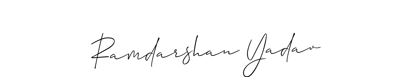 See photos of Ramdarshan Yadav official signature by Spectra . Check more albums & portfolios. Read reviews & check more about Allison_Script font. Ramdarshan Yadav signature style 2 images and pictures png