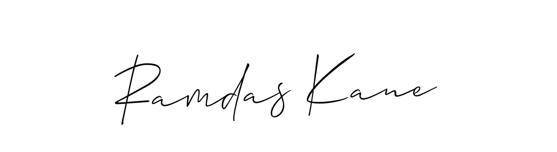 Best and Professional Signature Style for Ramdas Kane. Allison_Script Best Signature Style Collection. Ramdas Kane signature style 2 images and pictures png