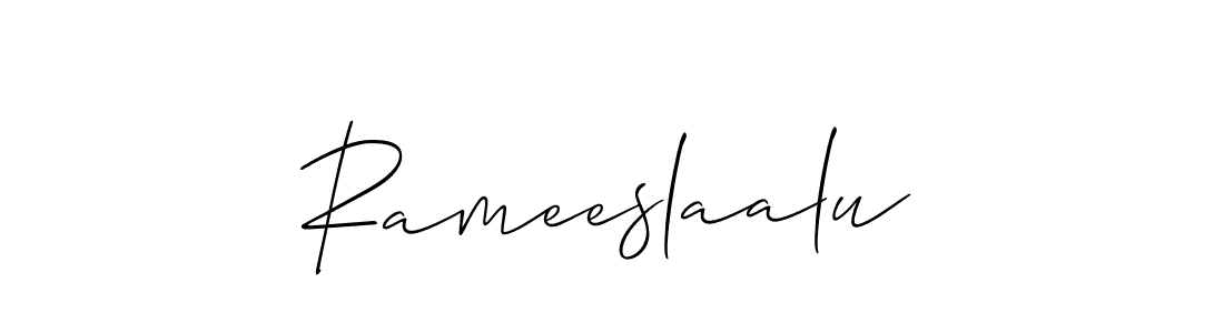 Best and Professional Signature Style for Rameeslaalu. Allison_Script Best Signature Style Collection. Rameeslaalu signature style 2 images and pictures png