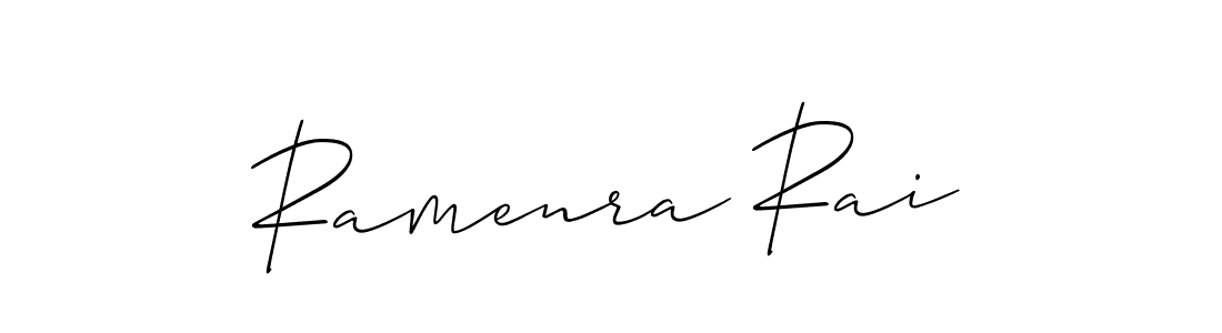 Best and Professional Signature Style for Ramenra Rai. Allison_Script Best Signature Style Collection. Ramenra Rai signature style 2 images and pictures png