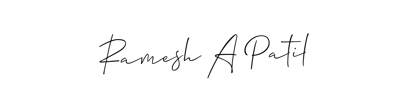 Here are the top 10 professional signature styles for the name Ramesh A Patil. These are the best autograph styles you can use for your name. Ramesh A Patil signature style 2 images and pictures png