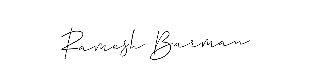 Best and Professional Signature Style for Ramesh Barman. Allison_Script Best Signature Style Collection. Ramesh Barman signature style 2 images and pictures png