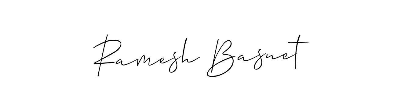 Best and Professional Signature Style for Ramesh Basnet. Allison_Script Best Signature Style Collection. Ramesh Basnet signature style 2 images and pictures png