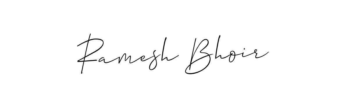 Best and Professional Signature Style for Ramesh Bhoir. Allison_Script Best Signature Style Collection. Ramesh Bhoir signature style 2 images and pictures png