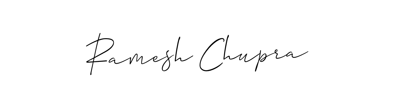 Also You can easily find your signature by using the search form. We will create Ramesh Chupra name handwritten signature images for you free of cost using Allison_Script sign style. Ramesh Chupra signature style 2 images and pictures png