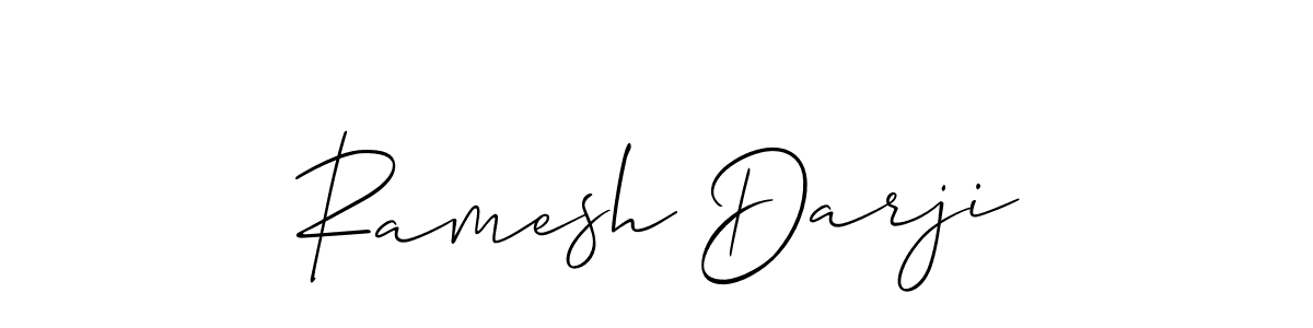 Best and Professional Signature Style for Ramesh Darji. Allison_Script Best Signature Style Collection. Ramesh Darji signature style 2 images and pictures png