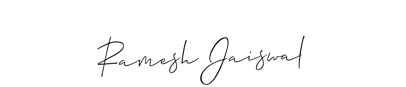 Make a beautiful signature design for name Ramesh Jaiswal. Use this online signature maker to create a handwritten signature for free. Ramesh Jaiswal signature style 2 images and pictures png