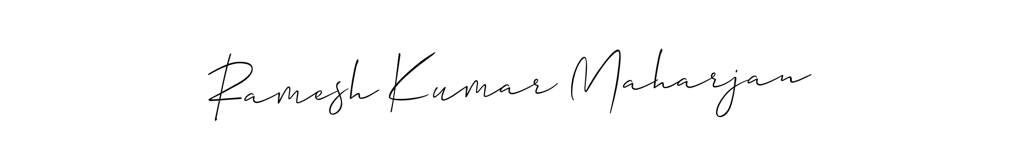 Best and Professional Signature Style for Ramesh Kumar Maharjan. Allison_Script Best Signature Style Collection. Ramesh Kumar Maharjan signature style 2 images and pictures png