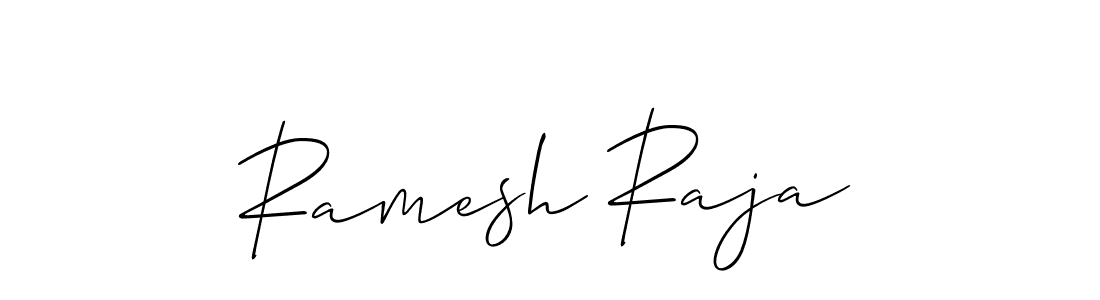 Also You can easily find your signature by using the search form. We will create Ramesh Raja name handwritten signature images for you free of cost using Allison_Script sign style. Ramesh Raja signature style 2 images and pictures png