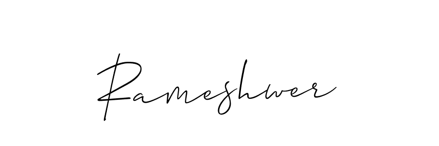 Make a beautiful signature design for name Rameshwer. Use this online signature maker to create a handwritten signature for free. Rameshwer signature style 2 images and pictures png