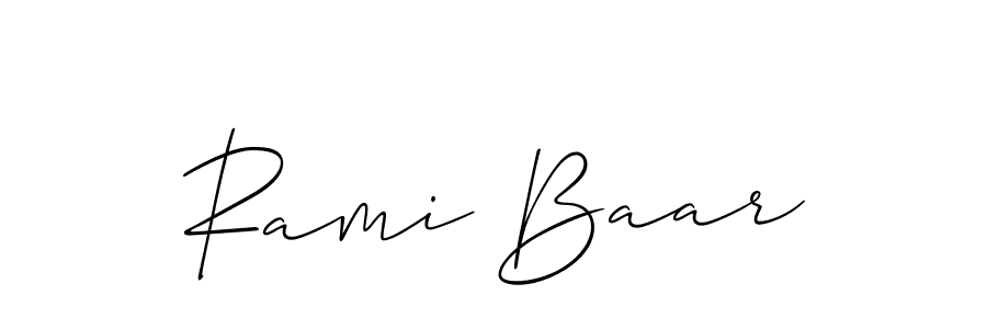 Check out images of Autograph of Rami Baar name. Actor Rami Baar Signature Style. Allison_Script is a professional sign style online. Rami Baar signature style 2 images and pictures png
