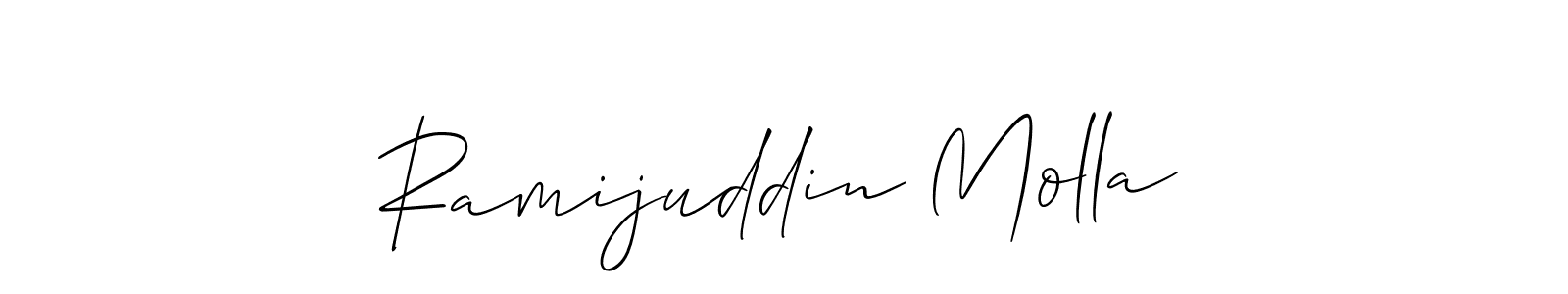 Once you've used our free online signature maker to create your best signature Allison_Script style, it's time to enjoy all of the benefits that Ramijuddin Molla name signing documents. Ramijuddin Molla signature style 2 images and pictures png