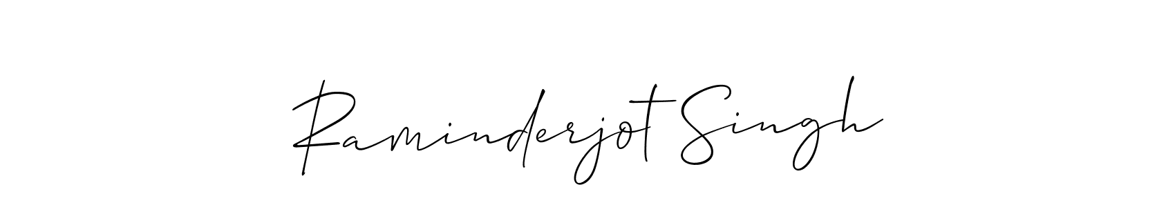 Best and Professional Signature Style for Raminderjot Singh. Allison_Script Best Signature Style Collection. Raminderjot Singh signature style 2 images and pictures png