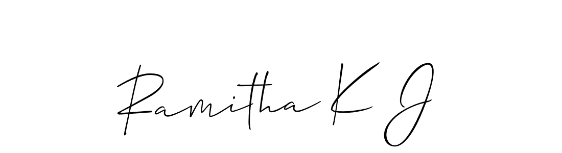 Check out images of Autograph of Ramitha K J name. Actor Ramitha K J Signature Style. Allison_Script is a professional sign style online. Ramitha K J signature style 2 images and pictures png