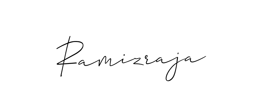 You should practise on your own different ways (Allison_Script) to write your name (Ramizraja) in signature. don't let someone else do it for you. Ramizraja signature style 2 images and pictures png