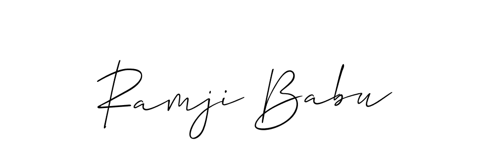 Here are the top 10 professional signature styles for the name Ramji Babu. These are the best autograph styles you can use for your name. Ramji Babu signature style 2 images and pictures png