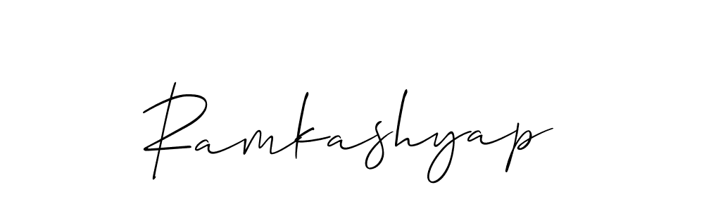 Make a short Ramkashyap signature style. Manage your documents anywhere anytime using Allison_Script. Create and add eSignatures, submit forms, share and send files easily. Ramkashyap signature style 2 images and pictures png