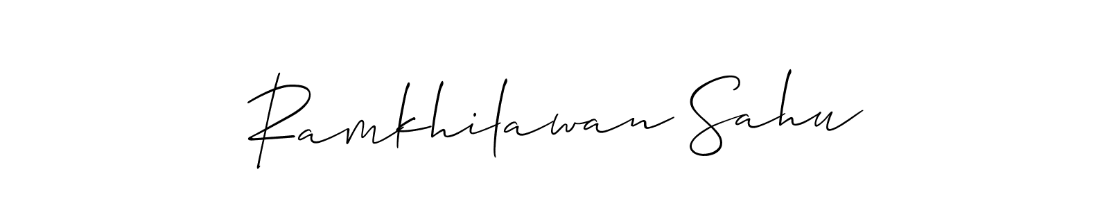 See photos of Ramkhilawan Sahu official signature by Spectra . Check more albums & portfolios. Read reviews & check more about Allison_Script font. Ramkhilawan Sahu signature style 2 images and pictures png