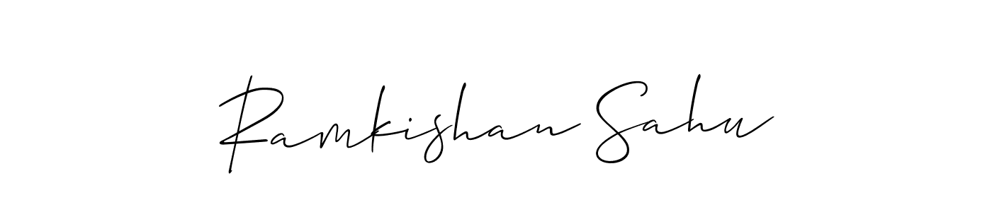 Here are the top 10 professional signature styles for the name Ramkishan Sahu. These are the best autograph styles you can use for your name. Ramkishan Sahu signature style 2 images and pictures png