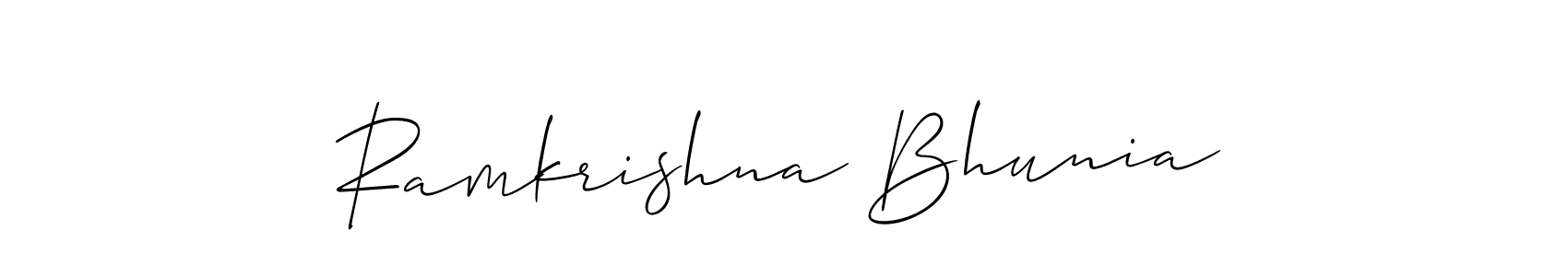 See photos of Ramkrishna Bhunia official signature by Spectra . Check more albums & portfolios. Read reviews & check more about Allison_Script font. Ramkrishna Bhunia signature style 2 images and pictures png