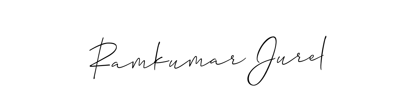 Once you've used our free online signature maker to create your best signature Allison_Script style, it's time to enjoy all of the benefits that Ramkumar Jurel name signing documents. Ramkumar Jurel signature style 2 images and pictures png