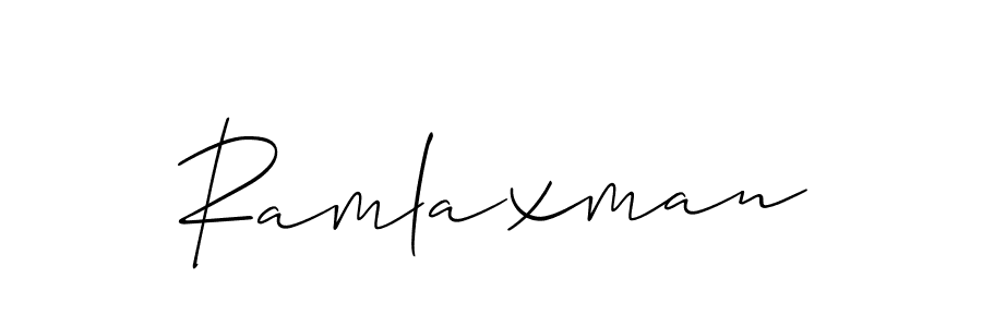 Once you've used our free online signature maker to create your best signature Allison_Script style, it's time to enjoy all of the benefits that Ramlaxman name signing documents. Ramlaxman signature style 2 images and pictures png