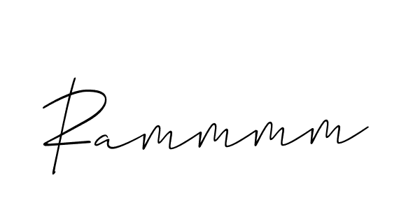 How to Draw Rammmm signature style? Allison_Script is a latest design signature styles for name Rammmm. Rammmm signature style 2 images and pictures png