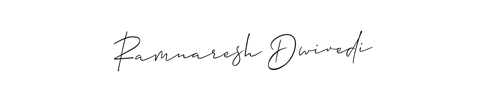 Also You can easily find your signature by using the search form. We will create Ramnaresh Dwivedi name handwritten signature images for you free of cost using Allison_Script sign style. Ramnaresh Dwivedi signature style 2 images and pictures png