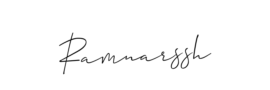 Similarly Allison_Script is the best handwritten signature design. Signature creator online .You can use it as an online autograph creator for name Ramnarssh. Ramnarssh signature style 2 images and pictures png