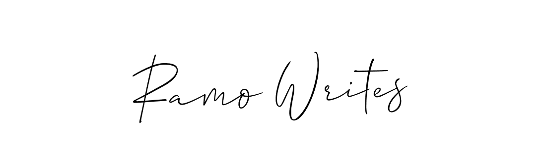 See photos of Ramo Writes official signature by Spectra . Check more albums & portfolios. Read reviews & check more about Allison_Script font. Ramo Writes signature style 2 images and pictures png