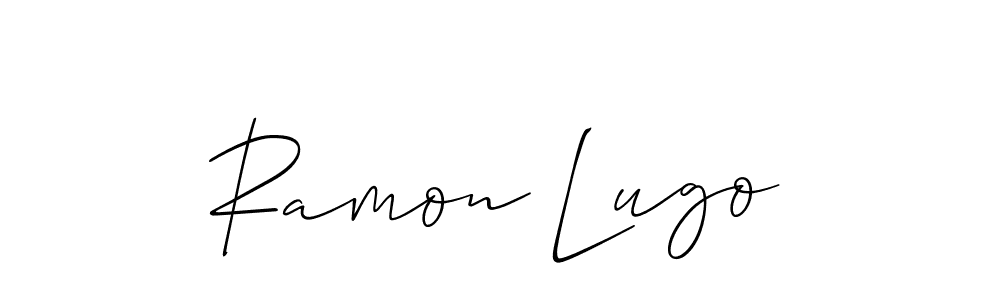 Similarly Allison_Script is the best handwritten signature design. Signature creator online .You can use it as an online autograph creator for name Ramon Lugo. Ramon Lugo signature style 2 images and pictures png